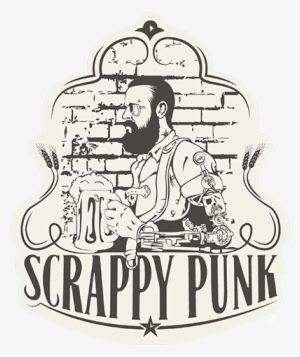Scrappy Punk Best Beer Logo Design - Scrappy Punk Brewing