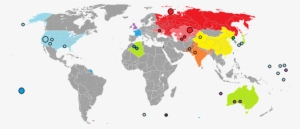 Map Of Important Nuclear Test Sites In The World - Nuclear Fallout ...