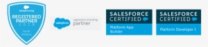 Daizylogik Partner And Certification Logos - Salesforce Platform Developer 1 Logo