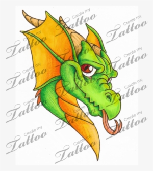 Marketplace Tattoo Friendly Dragon - Tattoo