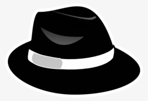 Fedora Hat Png Transparent Fedora Hat - Clip Art Black Cap