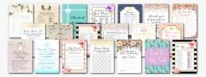 Magical Printable Shop Baby Shower Games Bridal Shower - Bridal Shower