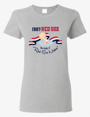 Red Sox Womens T-shirt - Maybe I Was Too Late To Be His First