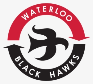 Waterloo Black Hawks Logo - Waterloo Black Hawks