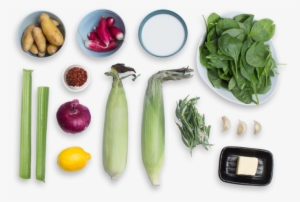 Summer Corn & Vegetable Chowder - Infographic