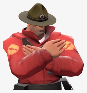 Sergeant's Drill Hat - Full Metal Jacket Tf2
