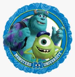 Monster University Baby Mike Png Download - 18" Monsters University Group Foil Balloon