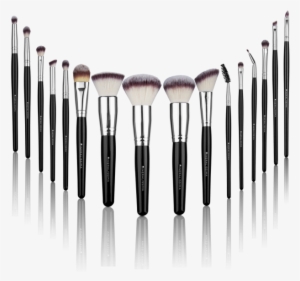 Luxury 16-piece Synthetic Brush Set - Make Up Kwasten Set