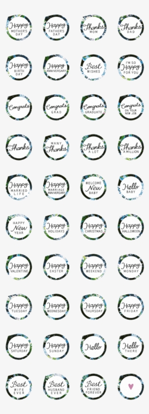 Sell Line Stickers Watercolor Flower Stickers - Line Art