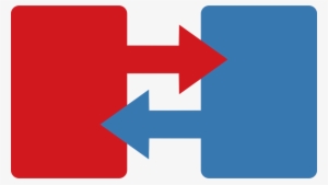 Blue And Red Arrow Png