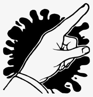 This Free Icons Png Design Of Splat Finger Point