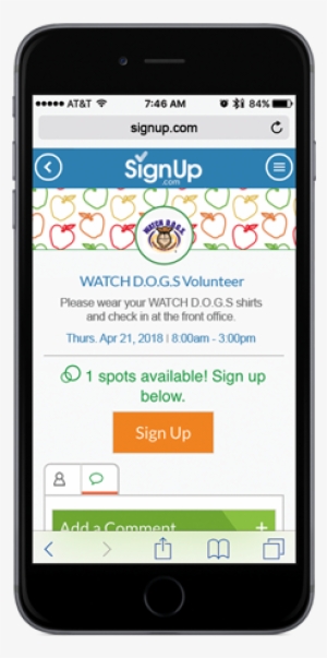Volunteers Receive Automated Confirmation And Reminder - Volunteer Sign Up On Iphone
