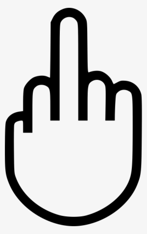Fuck Off Fuck You Middle Finger Comments - Fuck You Finger Png