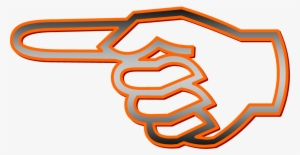 Finger Pointing - Orange