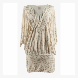Sass & Bide Polka Dot Gold Dress - Cardigan