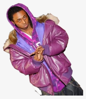 Lil Wayne Purple Jacket Psd - Lil Wayne Purple Jacket