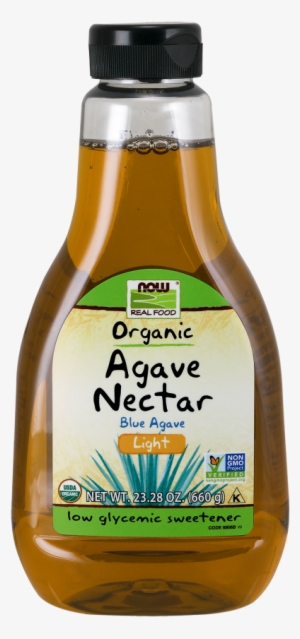 Agave Nectar, Light & Organic - Now Foods - Organic Agave Nectar Light - 23.28 Oz.