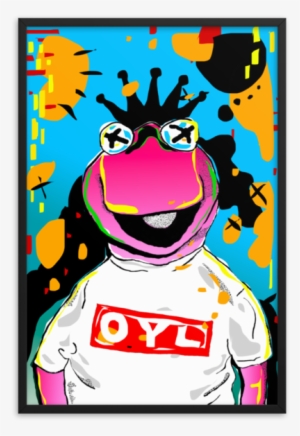 Kermit Art Print - Cartoon