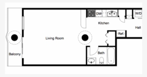 Floor Planslil Wayne - The Woodward Loft Apartments