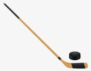 Hockey Stickand Puck Png Clip Art Image - Hockey Stick Clipart Png