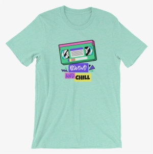 Rewind And Chill Tee - Mom Christmas Mother Santa Hat Shirt
