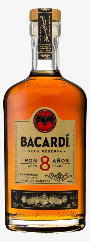 Bacardi Ocho 8 Year Old Rum 700ml