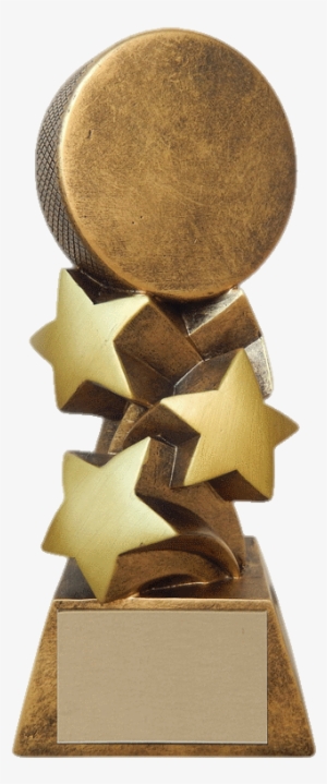 Blizzard Hockey Puck Resin Trophy - Hockey Puck Trophy
