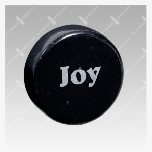 Hockey Puck Paperweight - Eye Shadow