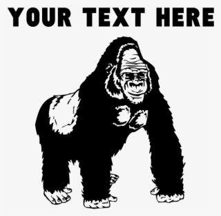 Custom Silverback Gorilla Shirt