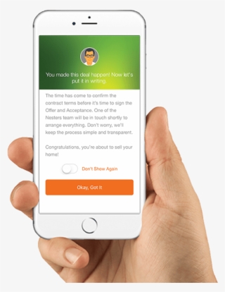 Agree To The Terms Of Sale Of Your Home And Sign The