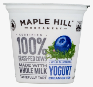 Maple Hill Creamery Yogurt Cream On Top Wild Blueberry,