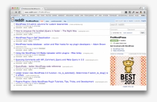 The Wordpress Reddit For Pros