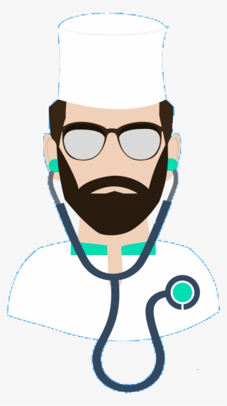 Physician Cartoon Illustration Doctor Character Transprent
