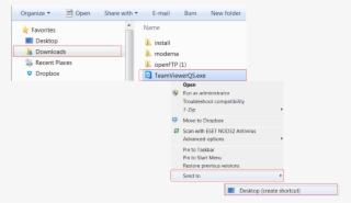 3) For Easier Access, Create A Shortcut Icon On Desktop
