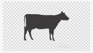Nativity Animals Silhouette Clipart Beef Cattle Clip