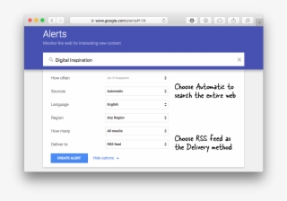 Make Rss Feeds For Google Search Results