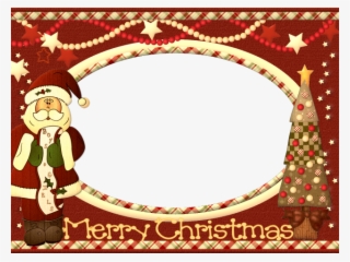 Merry Christmas Clipart Photo Frame