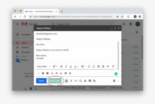 Mailbutler's Send Later Button In Gmail