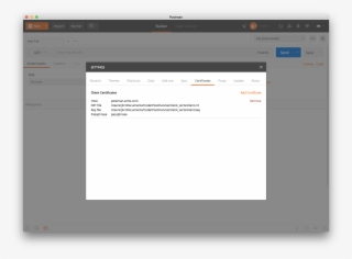 Set And View Ssl Certificates With Postman