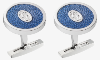 Double C Logo Rose Decor Cufflinkssterling Silver,