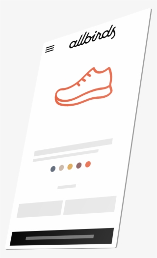 Allbirds Webstore Screen Flat