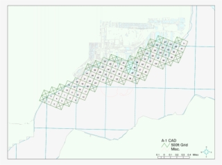 500-ft Monitoring Grids Within The Ou B Marine Boundary