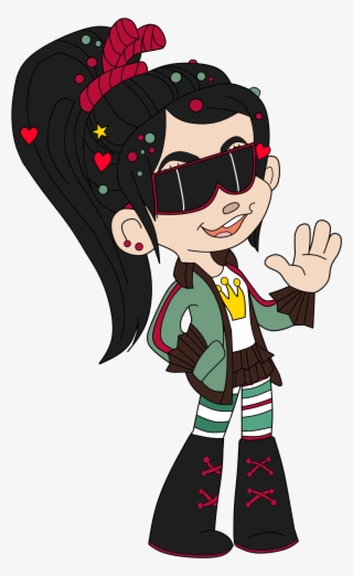 Teen Vanellope In Shades