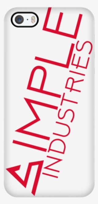 Red "sideways Logo" Phone Case