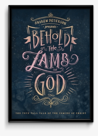 Behold The Lamb Of God Tour Poster