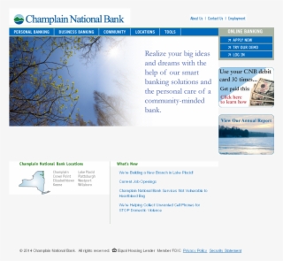 Champlain National Bank Competitors, Revenue And Employees