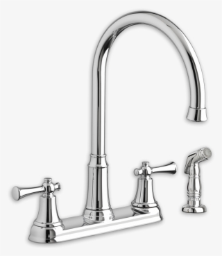 2 Handle High Arc Kitchen Faucets Menards For Kitchen