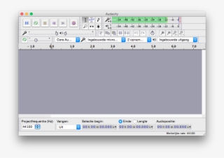 Ten Slotte Zijn In Audacity