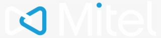 Mitel White Logo