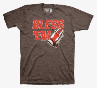 Bless 'em Cleveland T-shirt Cleveland Browns, Ems,